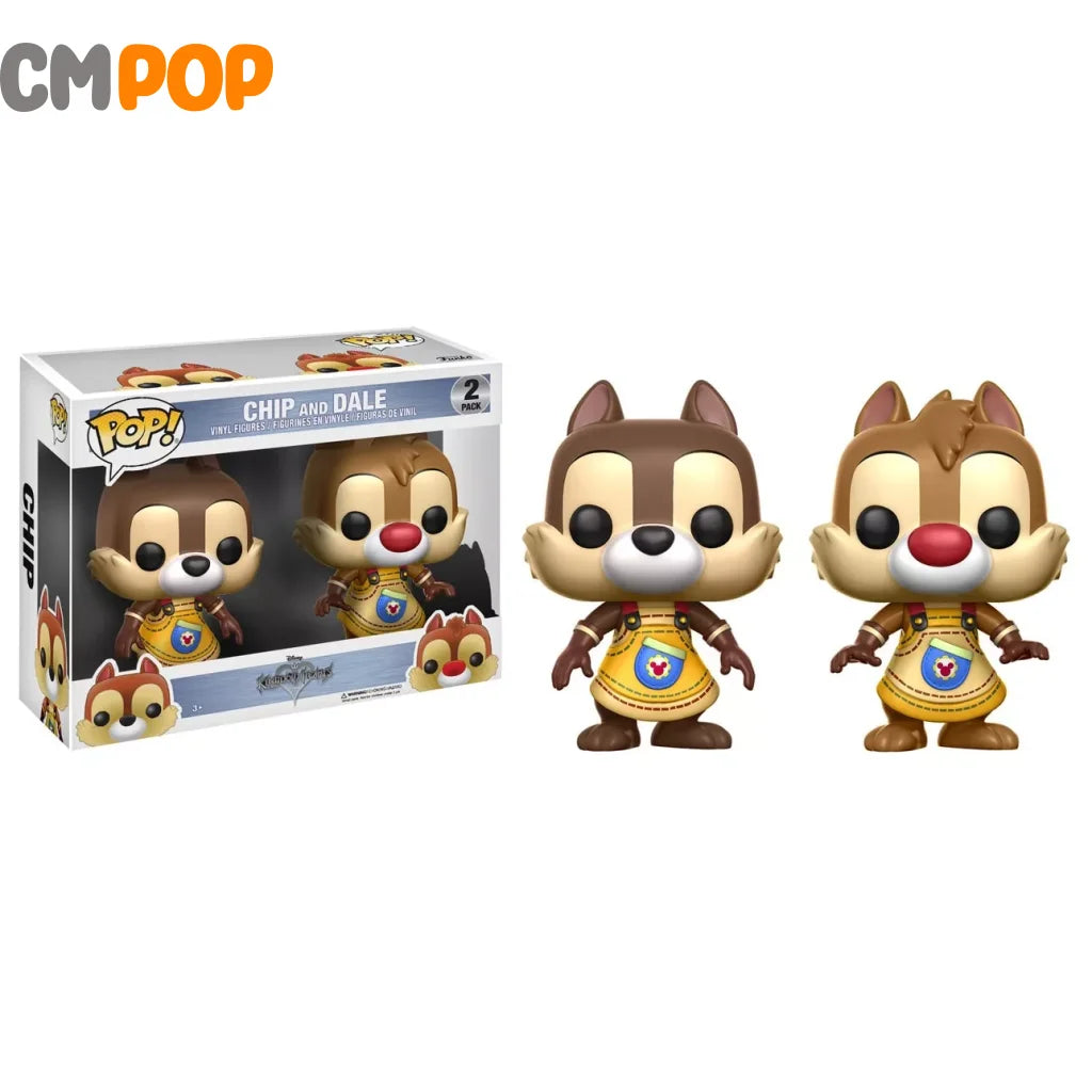 Chip And Dale - 2 Pack Funko Pop! Kingdom Of Hearts Pop