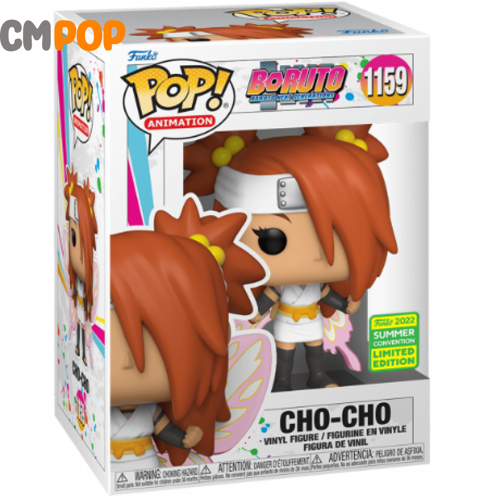 Cho-Cho - #1159 Funko Pop! Boruto -2022 Summer Convention Limited Edition Pop