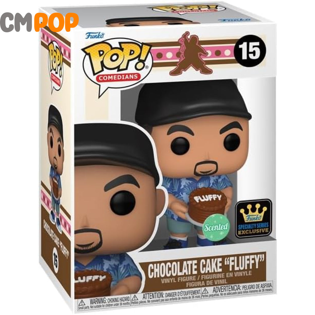 Chocolate Cake ’Fluffy’ - #15 Funko Pop! Comedians Scented Speciality Series Exclusive Pop