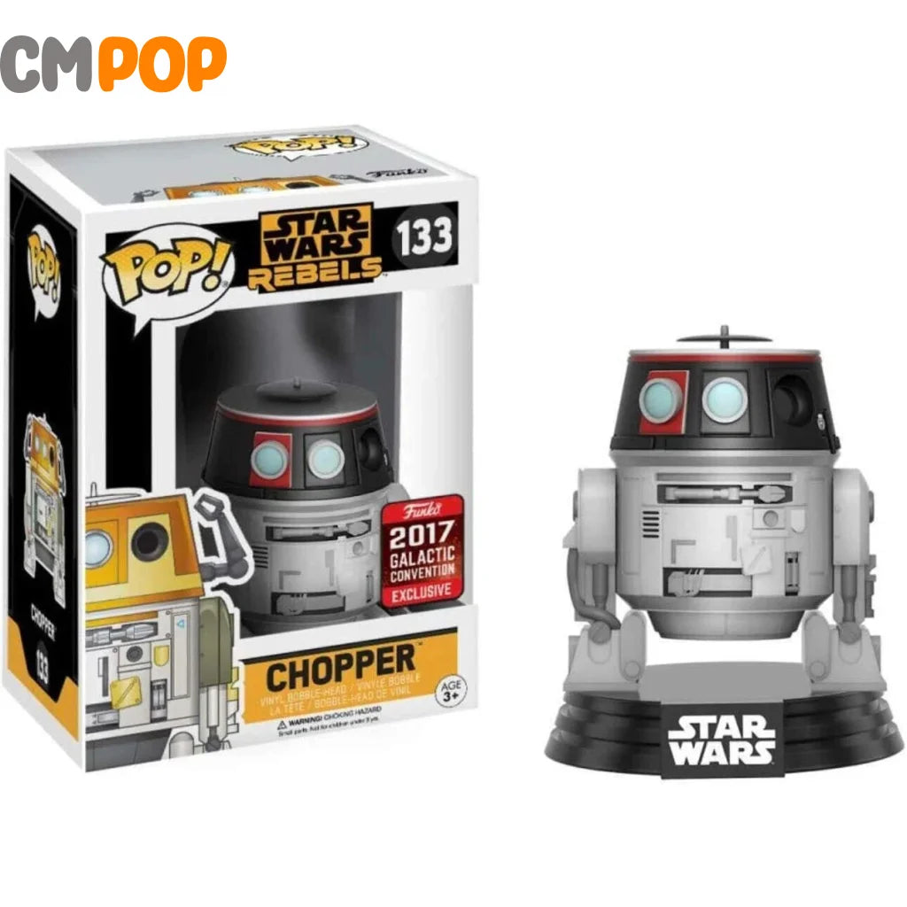 Chopper - #133 - Funko Pop! - Star Wars Rebels - 2017 Galactic Convention Exclusive