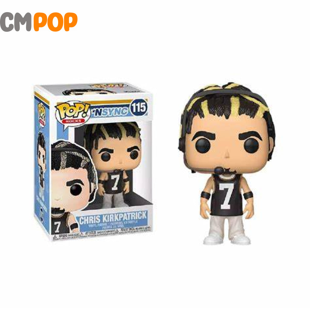 Chris Kirkpatrick - #115 Funko Pop! Rocks N Sync Pop