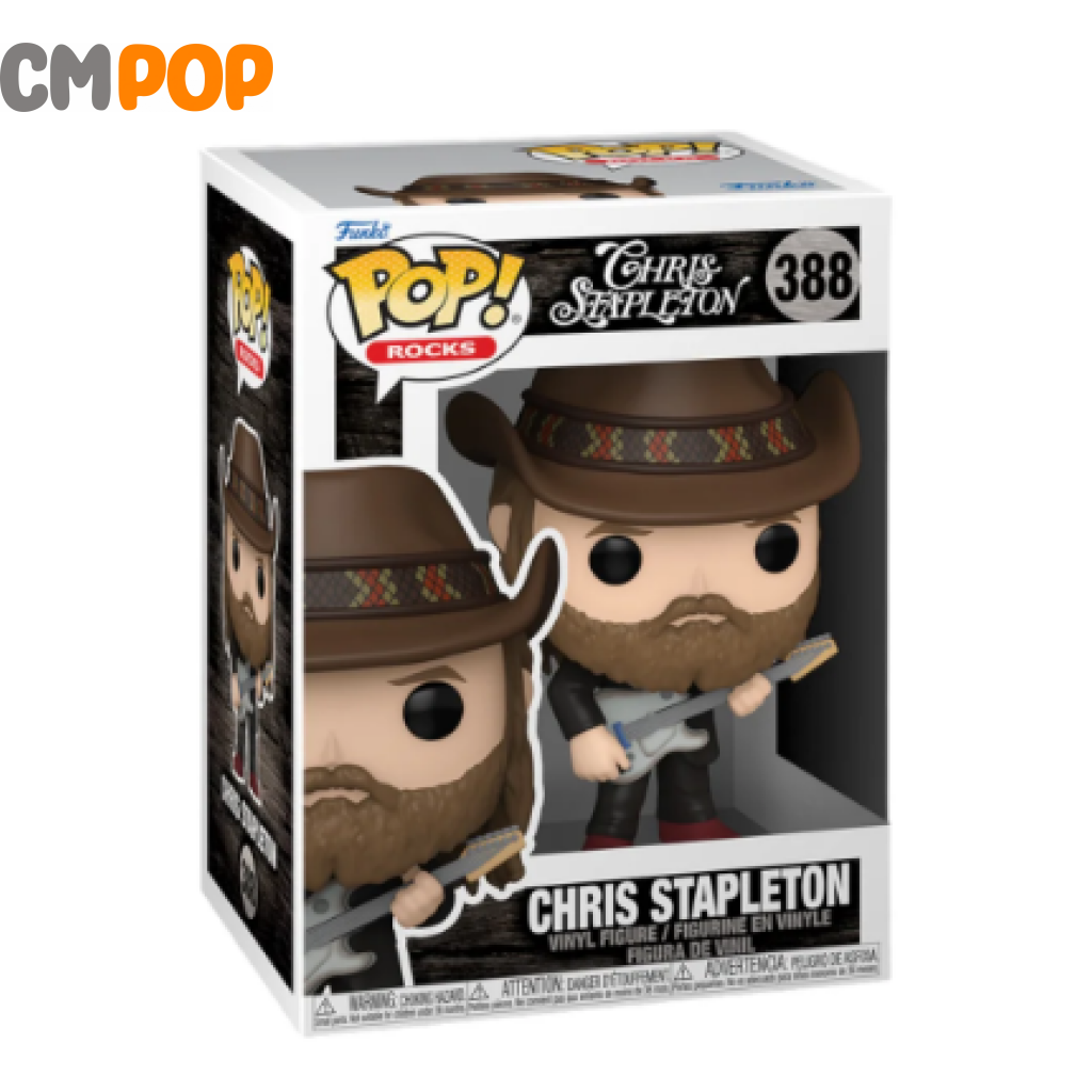 Chris Stapleton - #388 Funko Pop! Rocks Pop