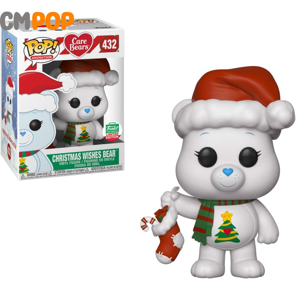 Christmas Wishes Bear - #432 Funko Pop! Animation Care Bears Limited Edition Pop