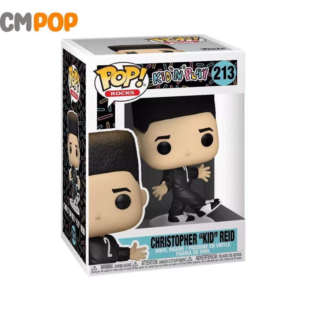 Christopher ’Kid’ Reid - #213 Funko Pop! Rocks Kid ’N’ Play Pop