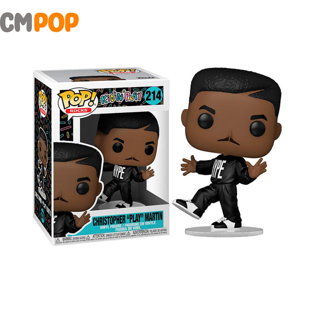 Christopher ’Play’ Martin - #214 Funko Pop! Rocks Kid ’N’ Play Pop