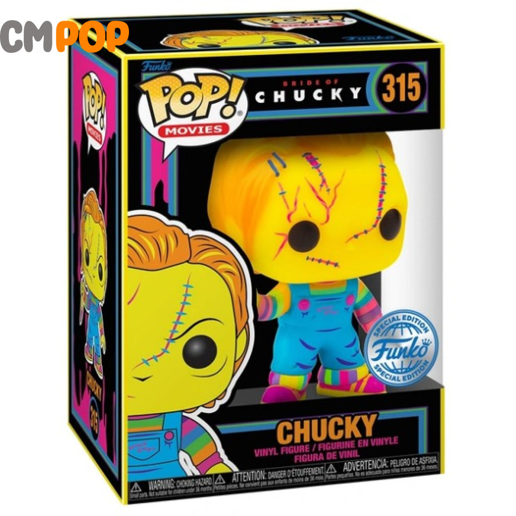 Chucky Blacklight - #315 Funko Pop! Bride Of Pop