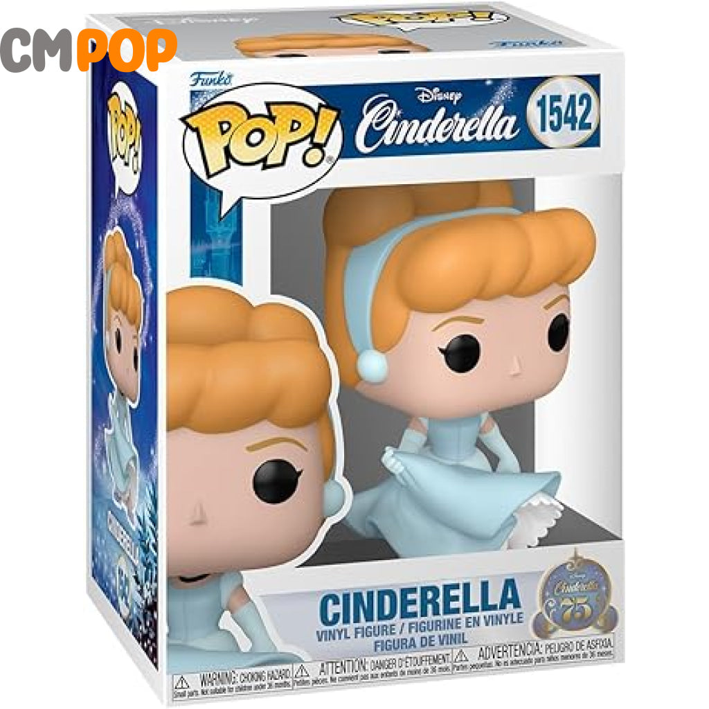 Cinderella - #1542 Funko Pop! -Disney Cinderella’s 75Th Pop