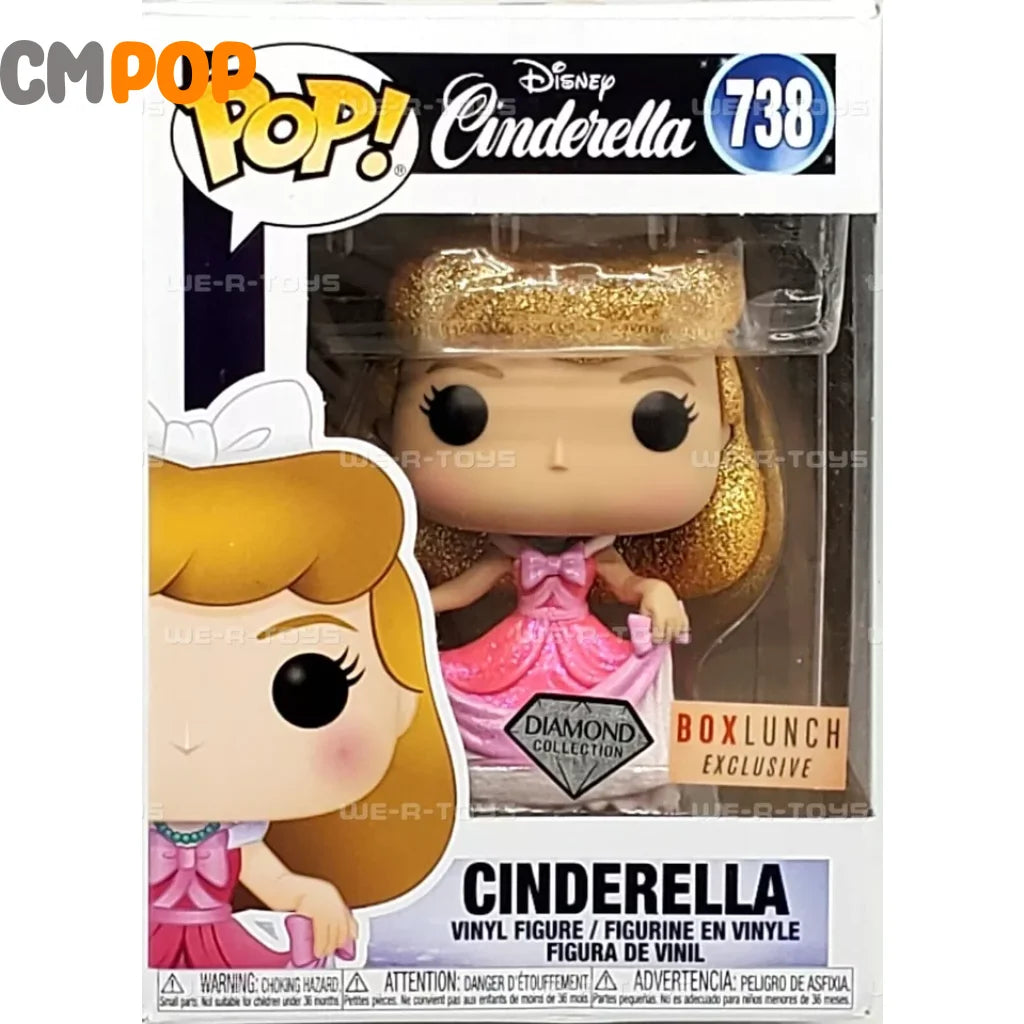 Cinderella - #73 Funko Pop! Disney Diamond Collection Box Lunch Exclusive Pop