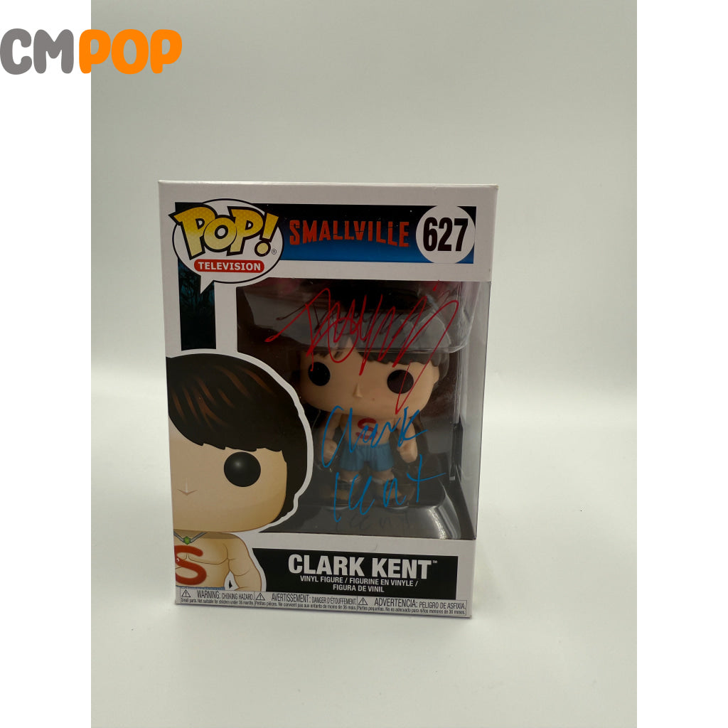 Clark Kent - #627 - Funko Pop! - Televsion - Smallville - Signed by - Certified Pop! Funko Pop