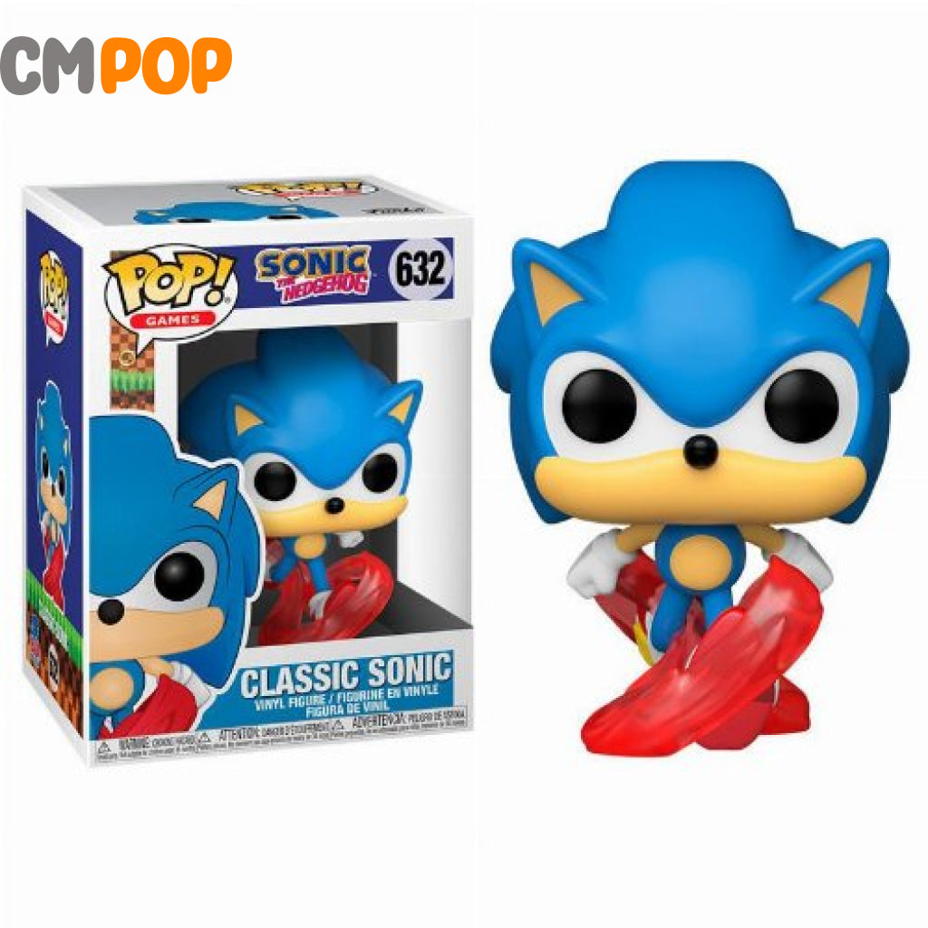 Classic Sonic - #632 Funko Pop! The Hedgehog Pop