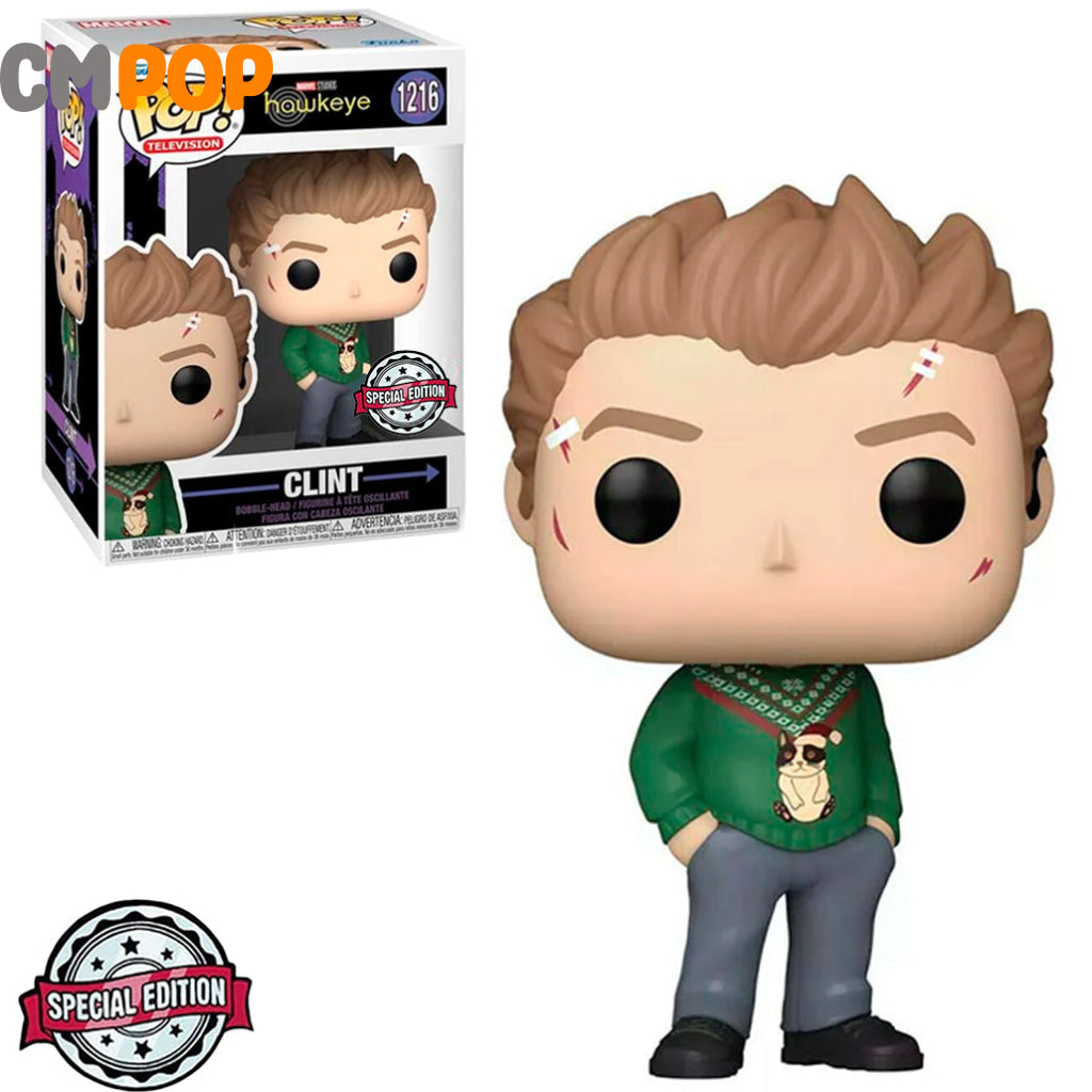 Clint Barton - #1216 - Funko Pop! - Hawkeye - Marvel Studios - Special Edition Funko Pop