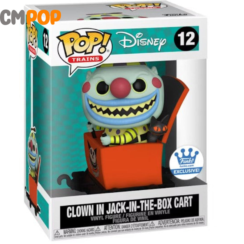Clown In Jack-In-The-Box Cart - #12 Funko Pop! Trains Disney Exclusive