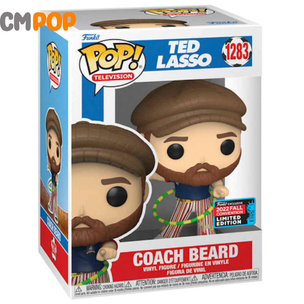 Coach Beard - #1283 Funko Pop! Ted Lasso Nycc 2022 Convention Exclusive Pop