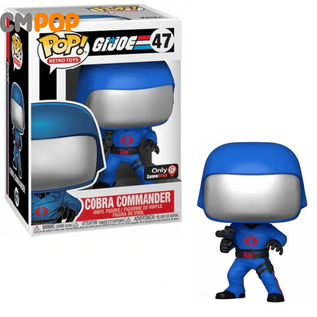 Cobra Commander - #47 Funko Pop! Retro Toys G.i Joe Gamestop Exclusive Pop