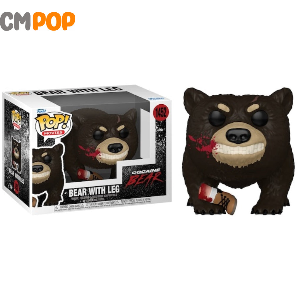 Cocaine Bear With Leg - #1452 Funko Pop! Movies Pop