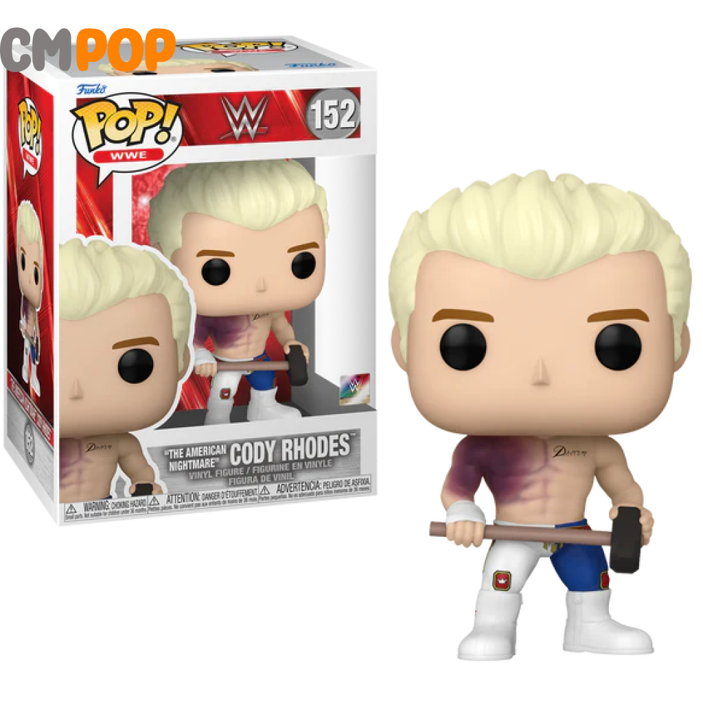 Cody Rhodes - #152 Funko Pop! Wwe Pop