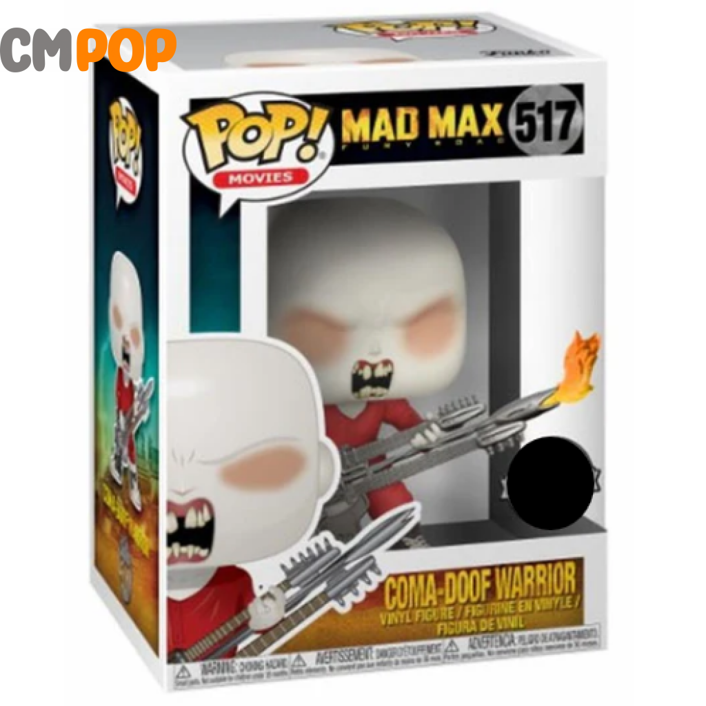 Coma-Doof Warrior - #517 Funko Pop! Movies Mad Max Fury Road Pop