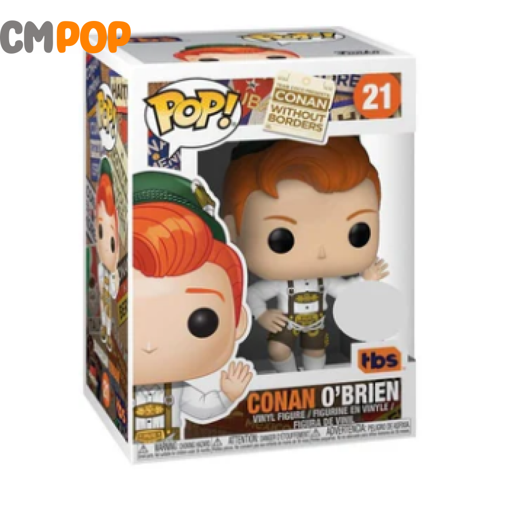 Conan O’brien - #21 Funko Pop! Without Borders Special Edition Pop