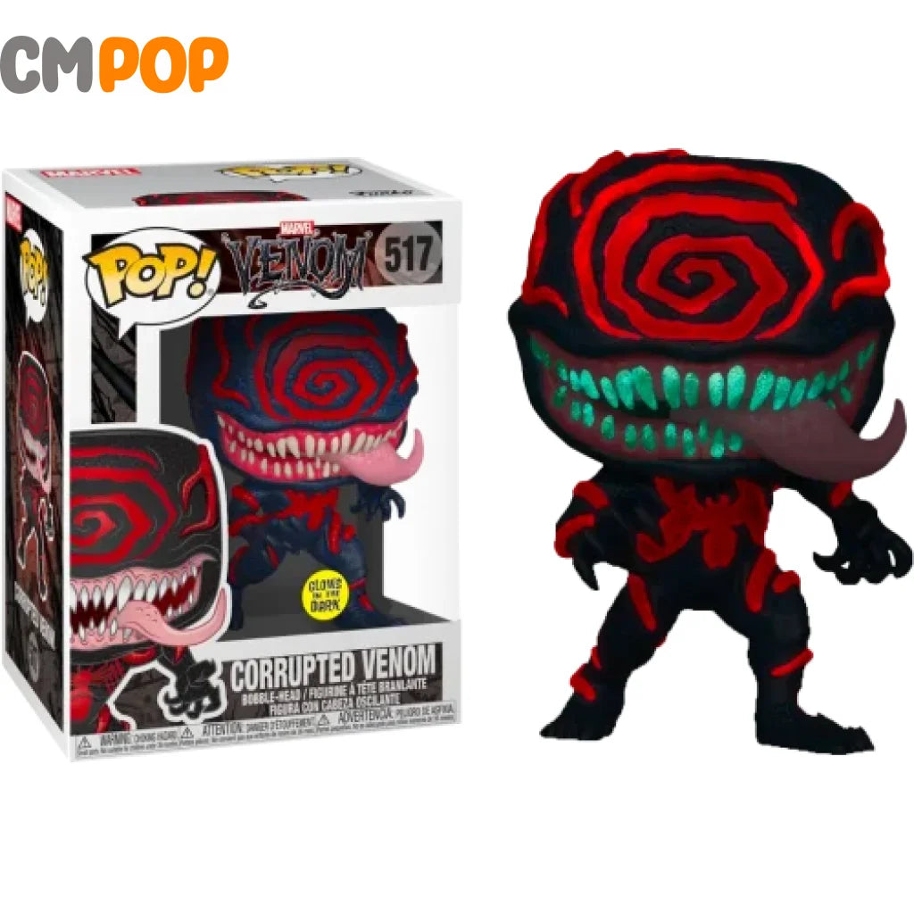 Corrupted Venom - #517 Funko Pop! Marvel Gitd- Special Edition Pop
