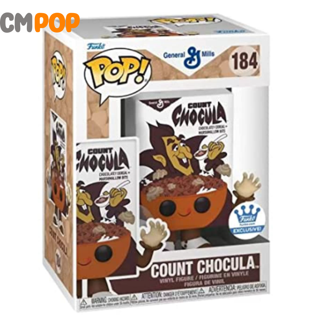 Count Chocula - #184- Funko Pop! General Mills Exclusive Pop