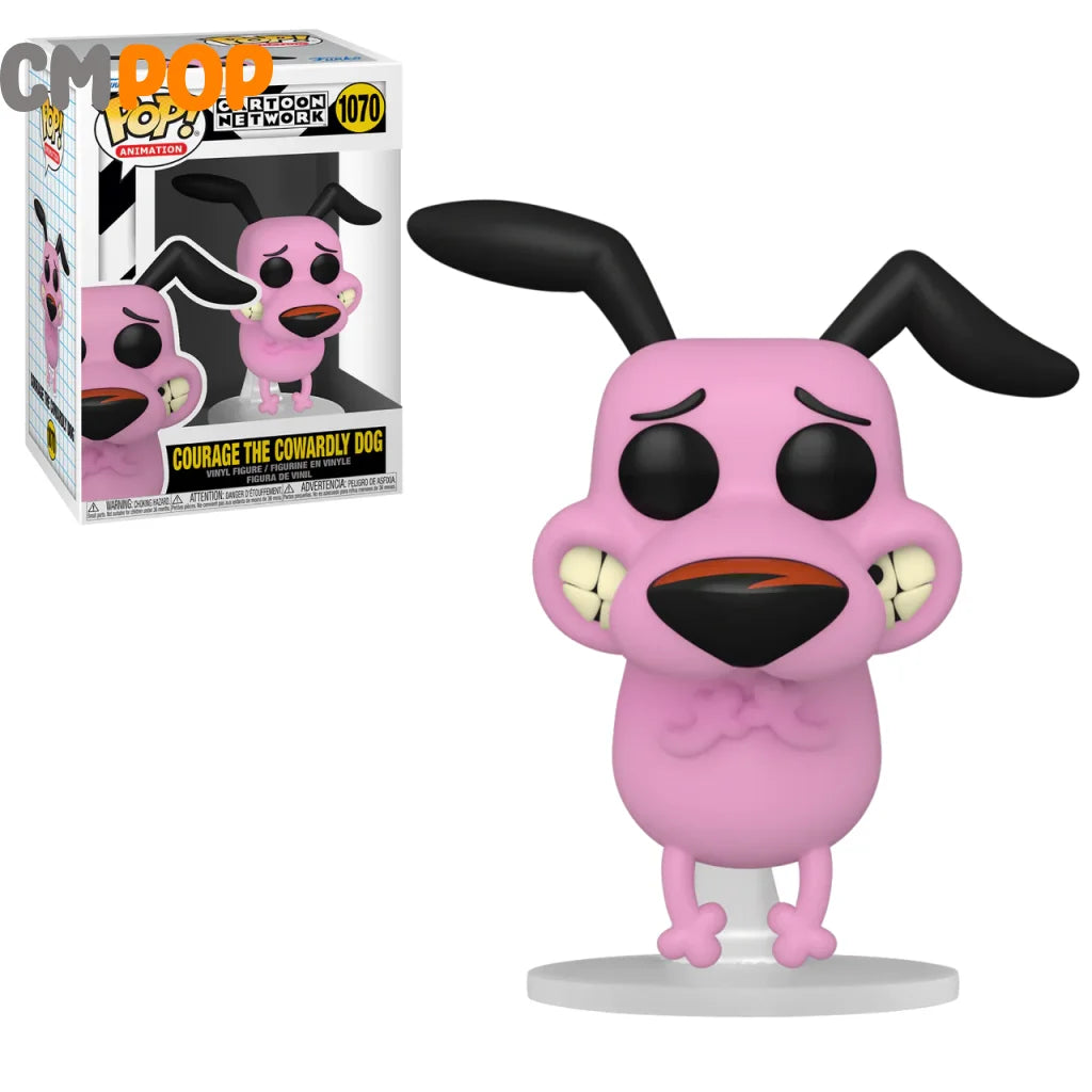 Courage The Cowardly Dog - #1070 Funko Pop! Animation Cartoon Network Pop