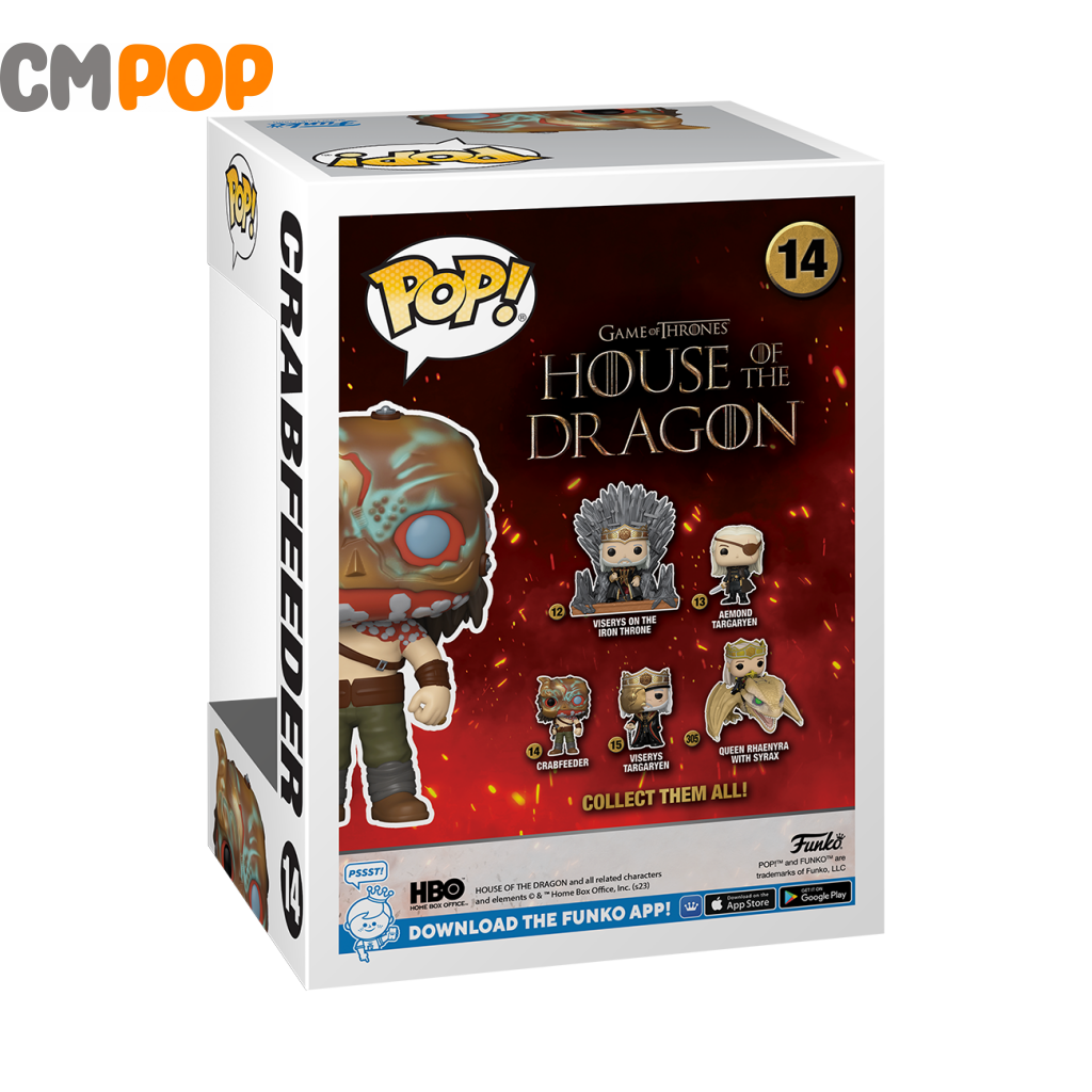 Crabfeeder - #14 Funko Pop! House Of The Dragon Pop