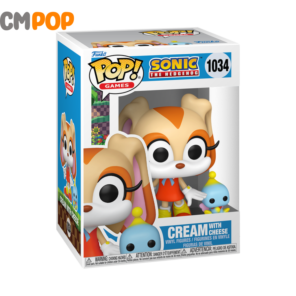 Cream With Cheese - #1034 Funko Pop! Pop And Buddy Sonic The Hedgehog