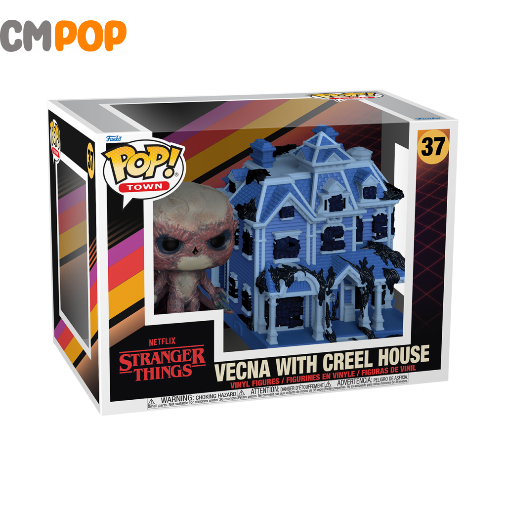 Creel House W/Vecna - Funko Pop! Stranger Things Pop Town Pop