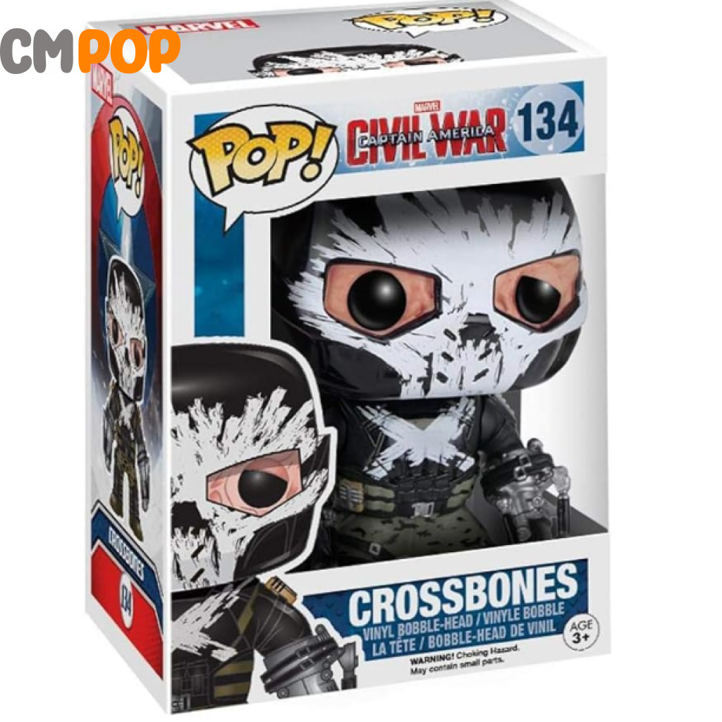 Crossbones - #134- Funko Pop! Marvel Civil War Pop
