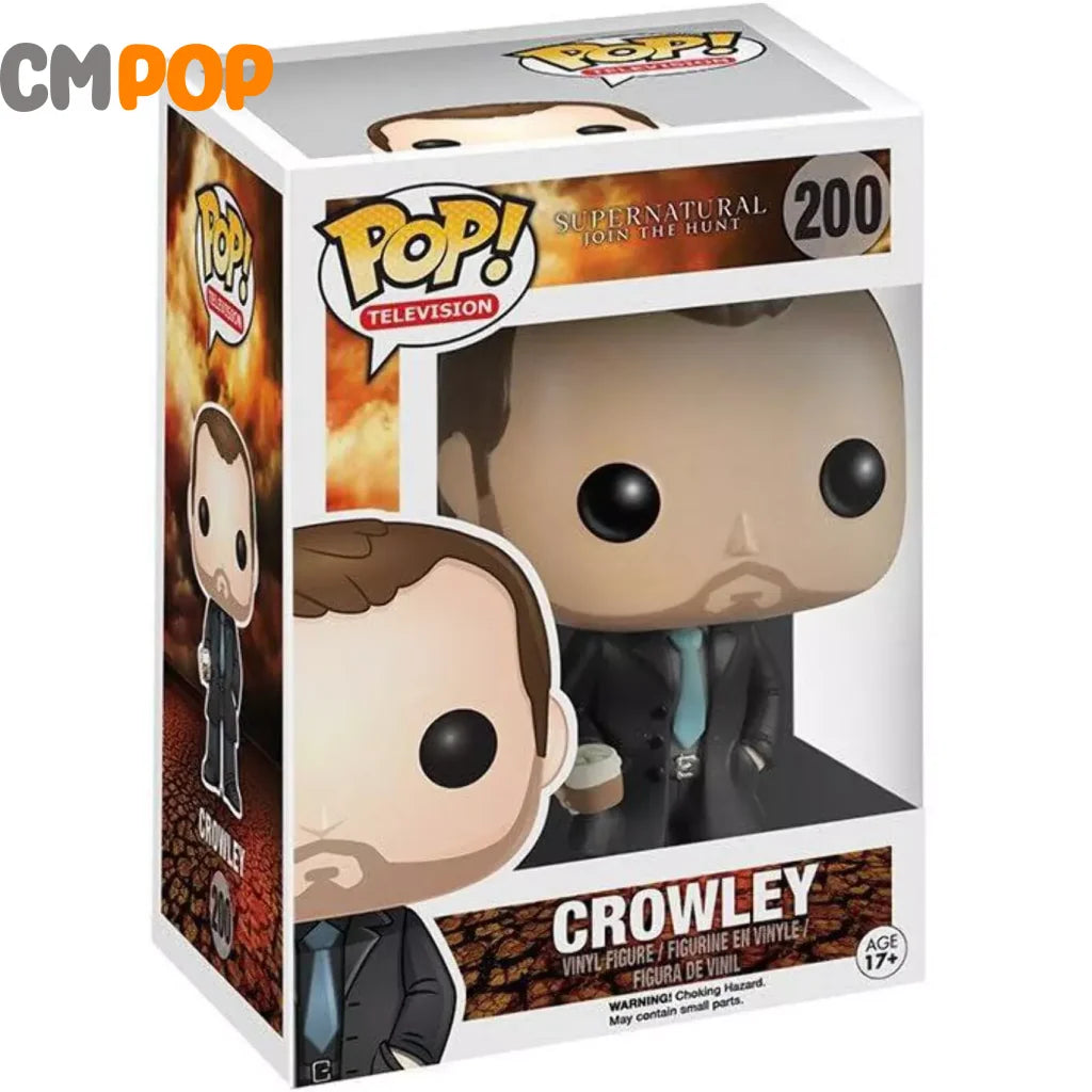 Crowley - #200 - Funko Pop! - Television - Supernatural Join the Hunt Funko Pop