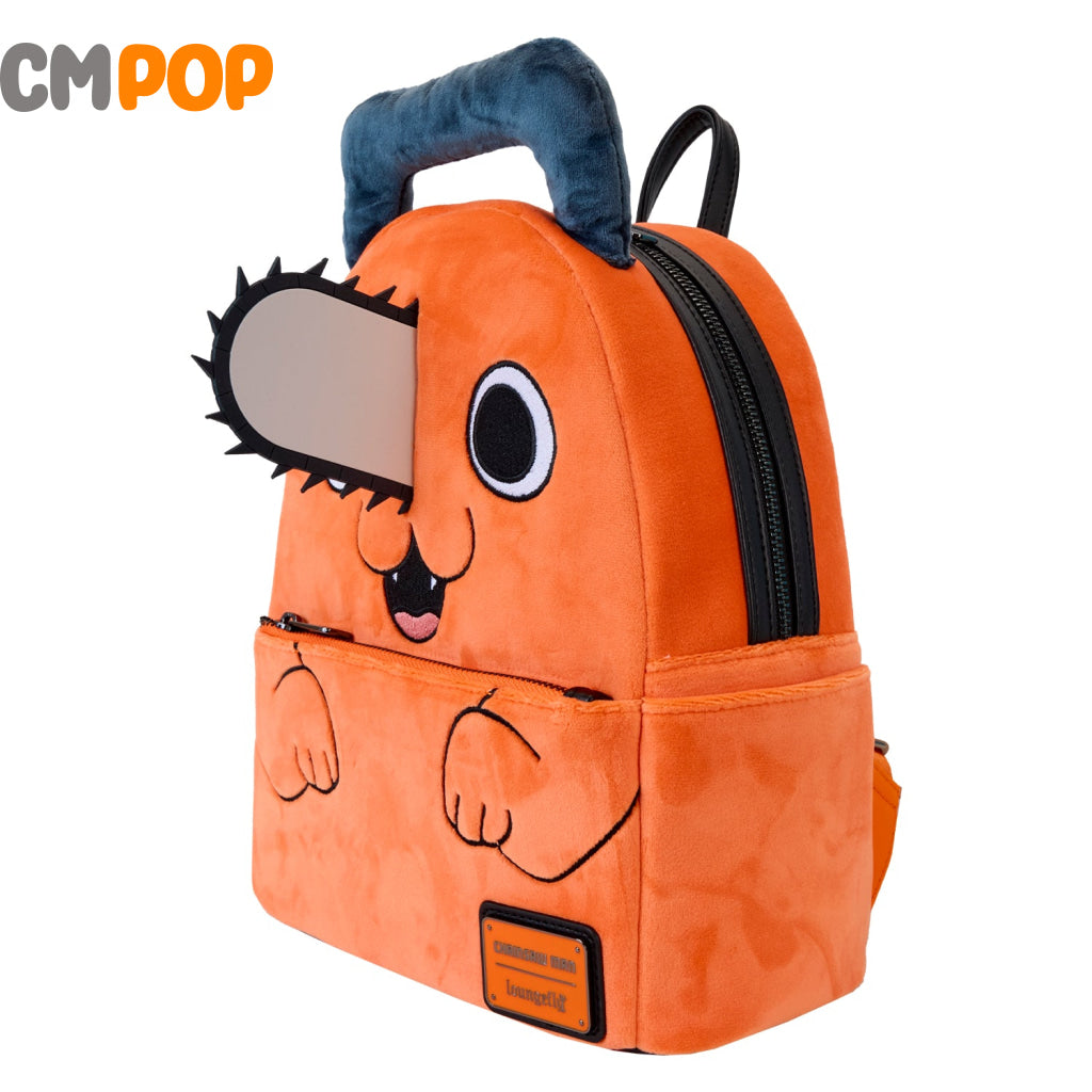 Crunchyroll Chainsaw Man Pochita Plush Cosplay Mini Backpack - Loungefly