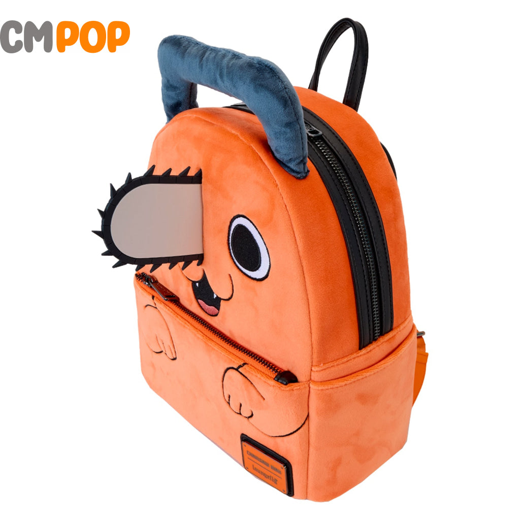 Crunchyroll Chainsaw Man Pochita Plush Cosplay Mini Backpack - Loungefly