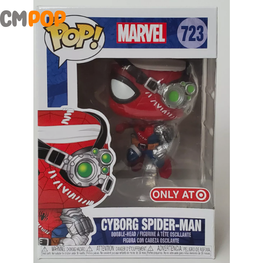 Cyborg Spider-Man - #723 Funko Pop! Marvel Target Exclusive Pop