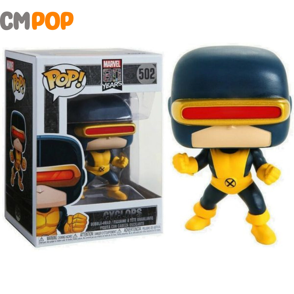 Cyclops - #502 Funko Pop! Marvel 80 Years Pop