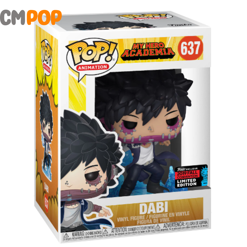 Dabi My Hero Academia - #637 Funko Pop! 2019 Fall Convention Limited Edition Pop