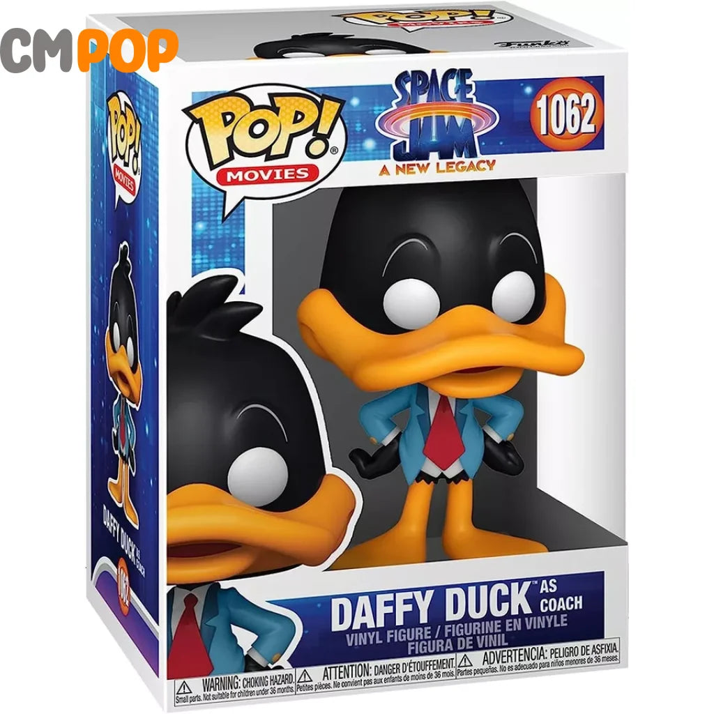 Daffy Duck As Coach - #1062 Funko Pop! Movies Pop