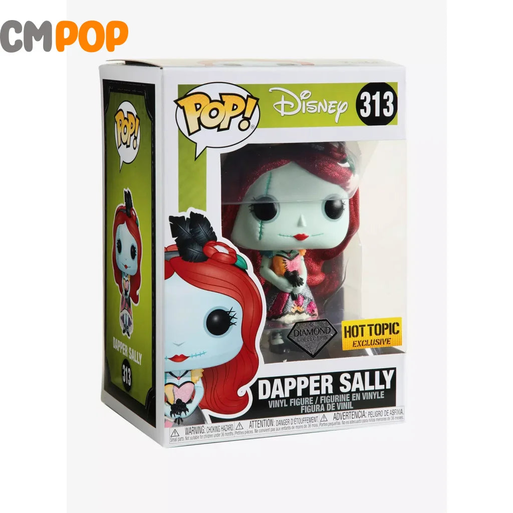 Dapper Sally - #313 Funko Pop! Nightmare Before Christmas Diamond Collection Hot Topic Exclusive Pop