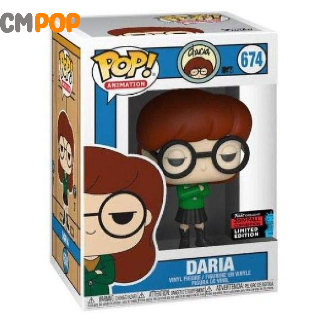 Daria - #674 Funko Pop! Daria- 2019 Convention Exclusive Pop