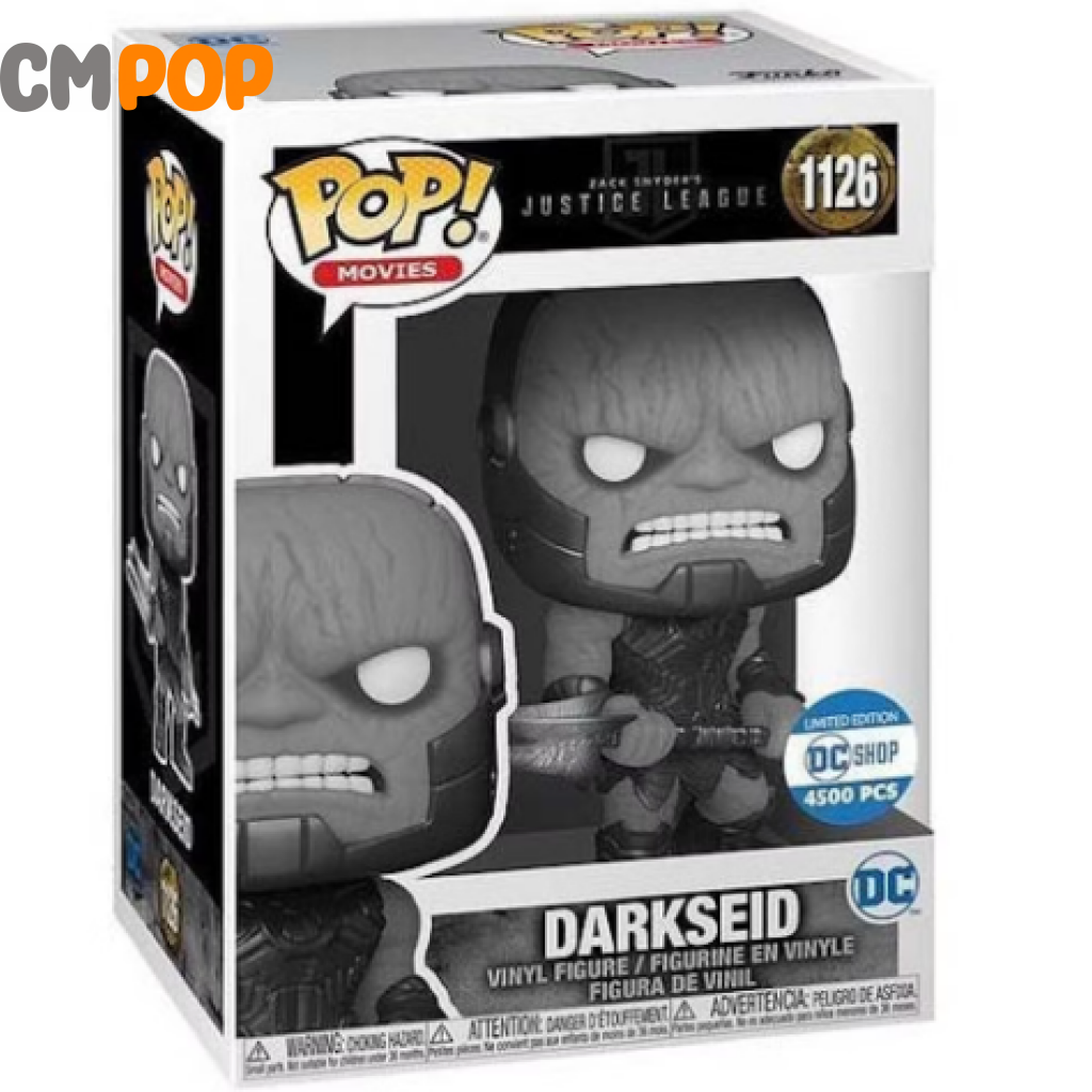 Darkseid - #1126 - Funko Pop! - Movies - DC - Zack Snyder’s Justice League - DC Shop Exclusive 4500 PCS Funko Pop