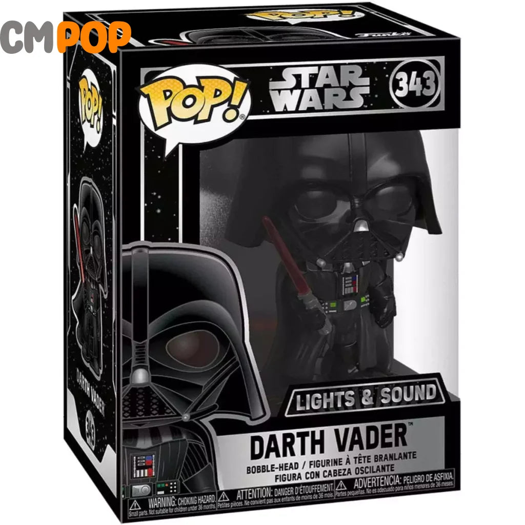 Darth Vader - #343 Funko Pop! Star Wars Lights & Sounds Pop