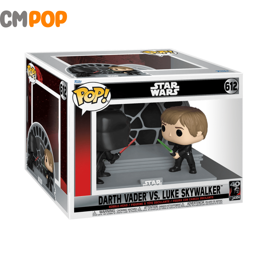 Darth Vader Vs Luke Skywalker - #612 Funko Pop! Moment Starwars Pop