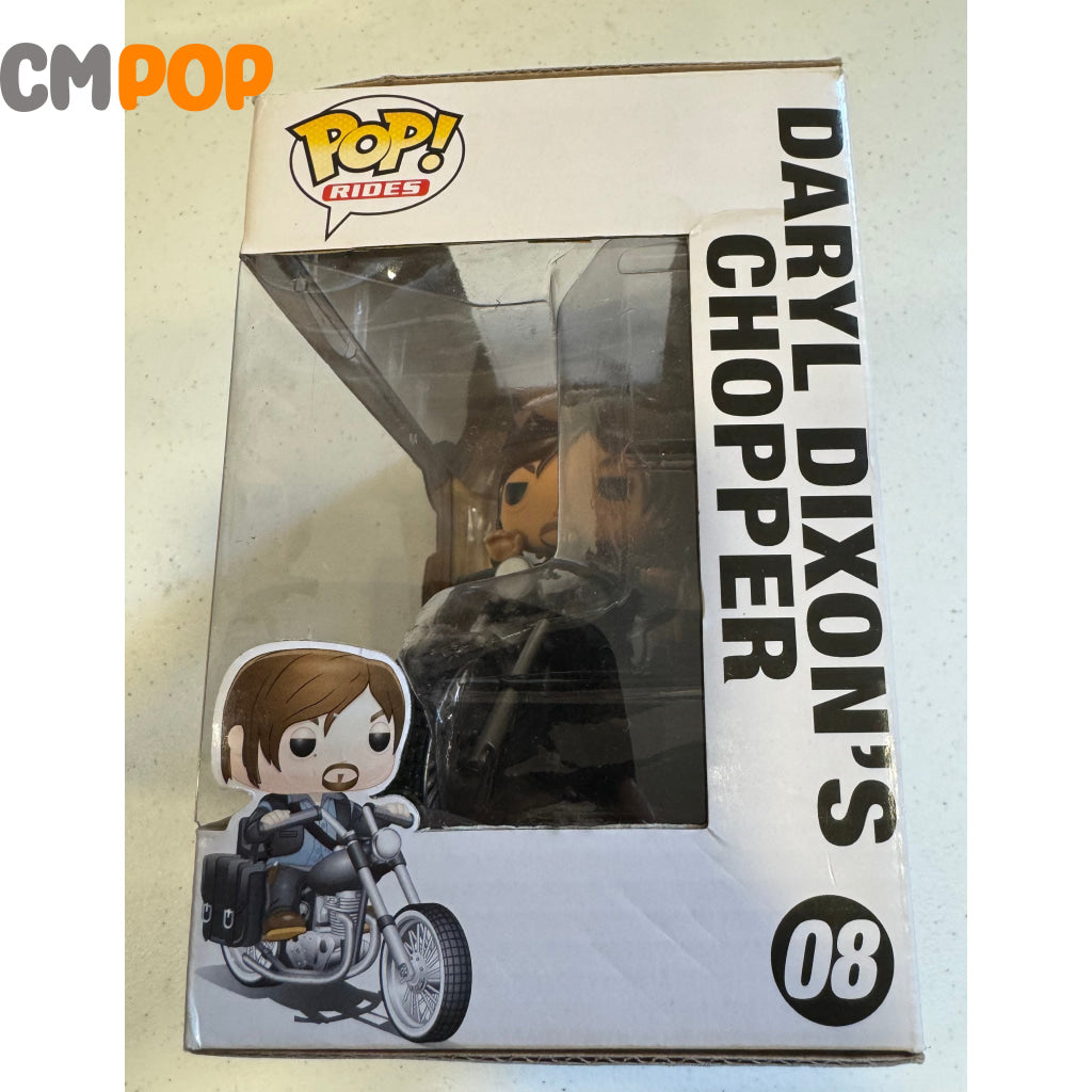 Daryl Dixon’s Chopper - #08 The Walking Dead Television Rides- Condition 8 Out 10 Funko Pop
