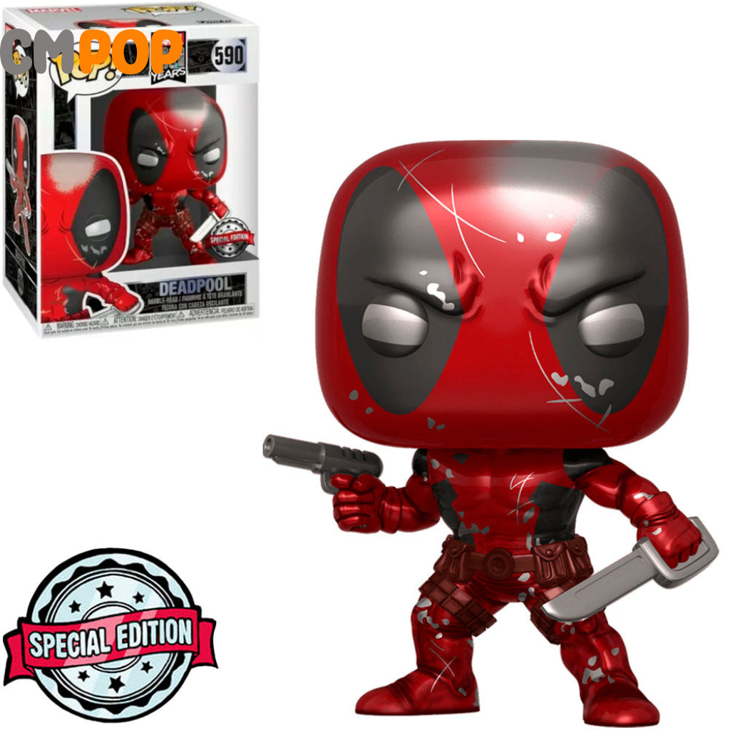 Deadpool - #590 Funko Pop! Marvel 80 Years- Special Edition Exclusive Pop