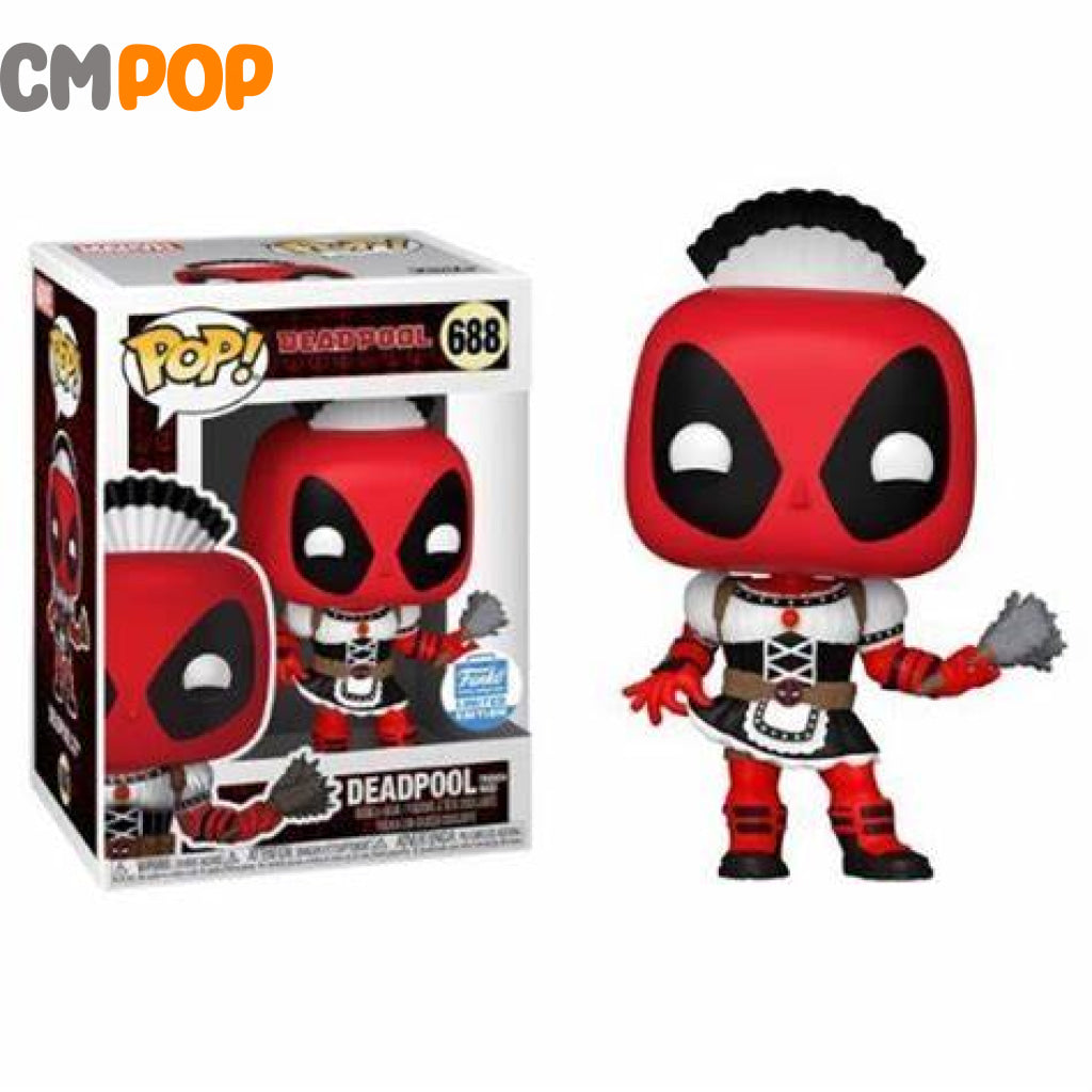 Deadpool French Maid - #688 Funko Pop! Marvel Limited Edition Exclusive Pop