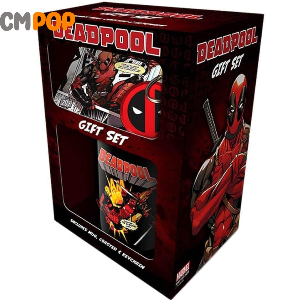 Deadpool (Merc Goals) Gift Set (Mug Coaster & Keychain) Funko Misc