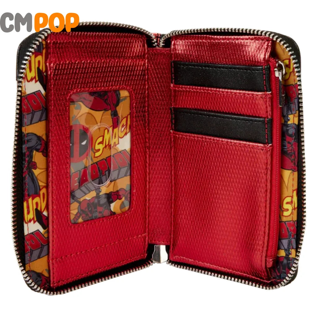 Deadpool Metallic Collection Cosplay Wallet - Loungefly