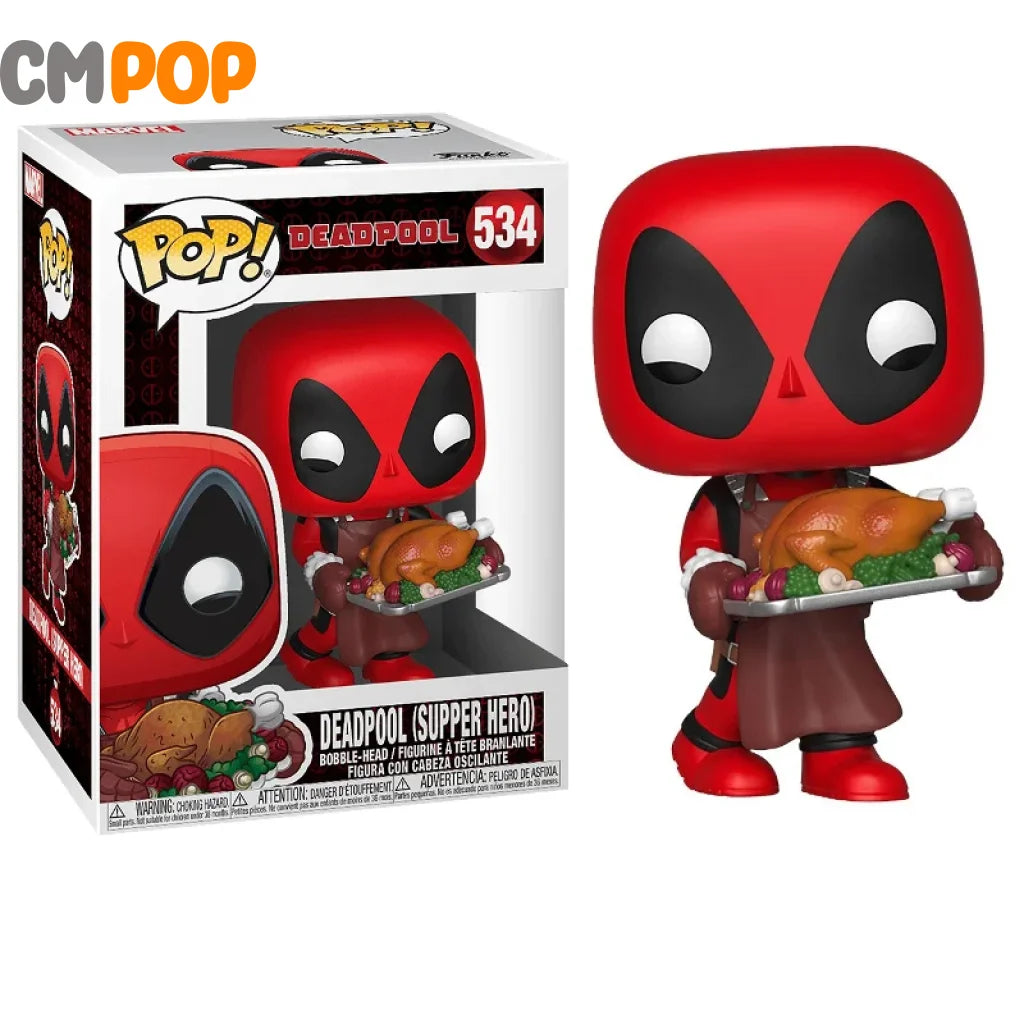 Deadpool (Supper Hero) - #534- Funko Pop! Marvel Pop