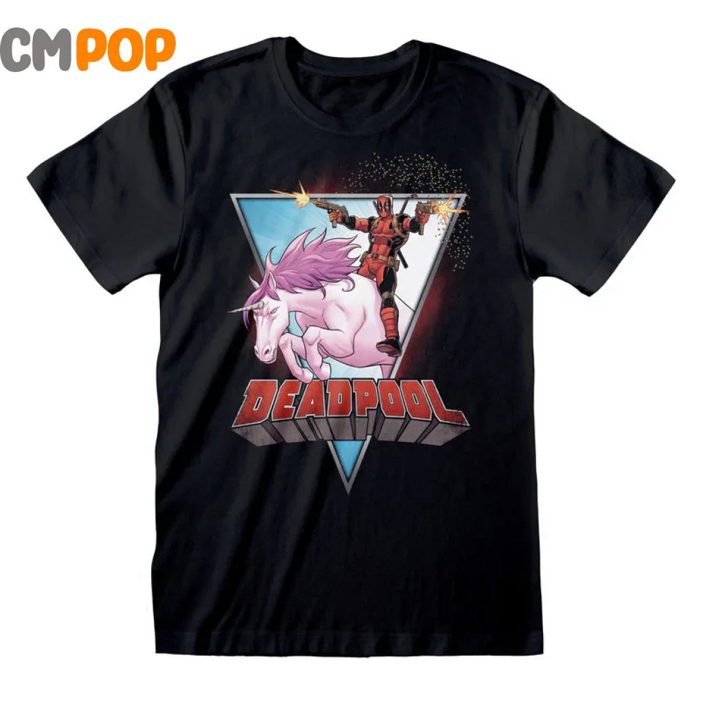 Best Deadpool With A Unicorn T Shirt