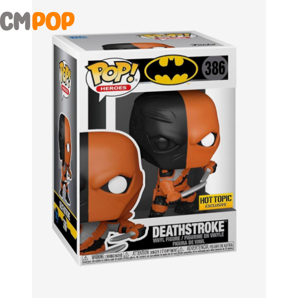 Deathstroke - #386 Funko Pop! Hot Topic Exclusive Dc Pop