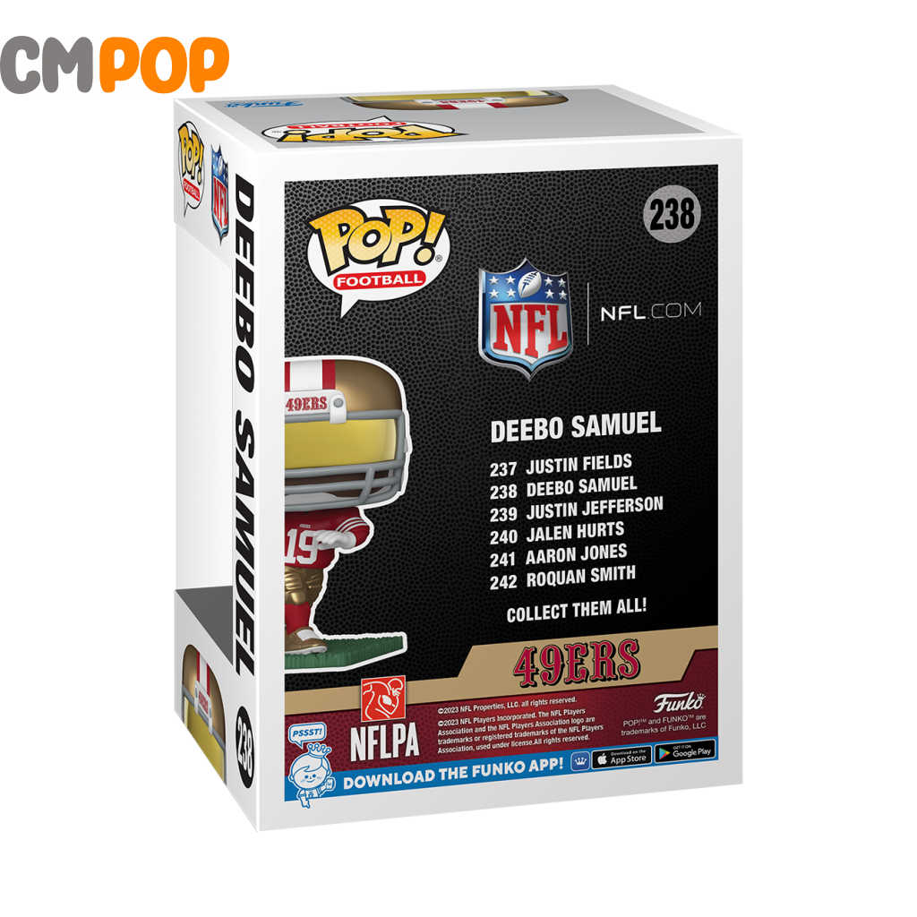 Deebo Smauel - #238 Funko Pop! San Francisco 49Ers Nfl Pop
